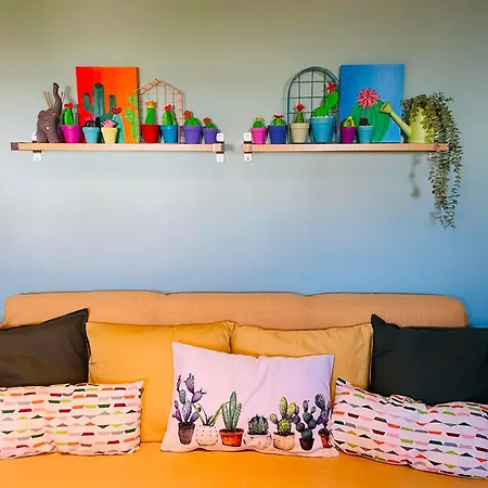 アパート Goatandros Colourful One-Bedroom Apartment In Gavrio